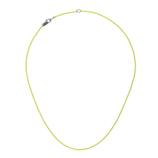 Chroma Highlighter Necklace with Blackened White Gold Clasp