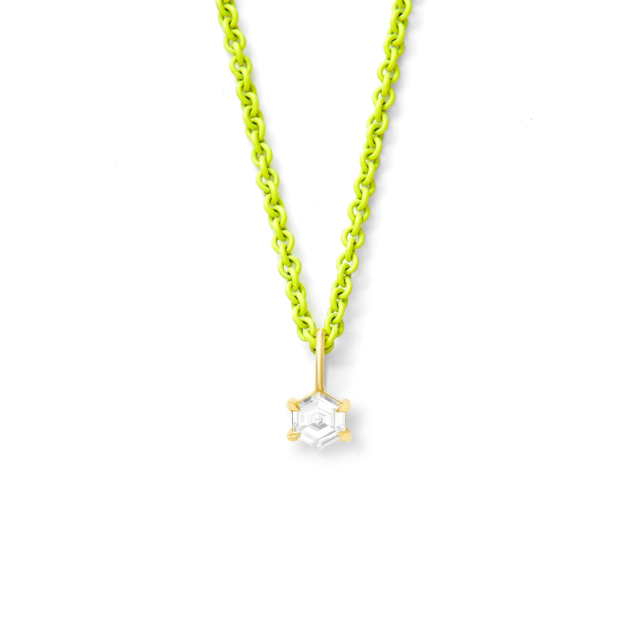 Mini Hero Charm in Yellow Gold