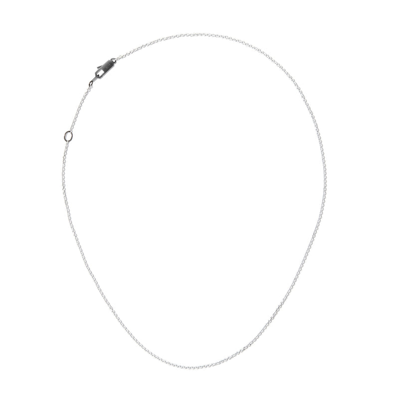 Chroma White Necklace with Blackened White Gold Clasp