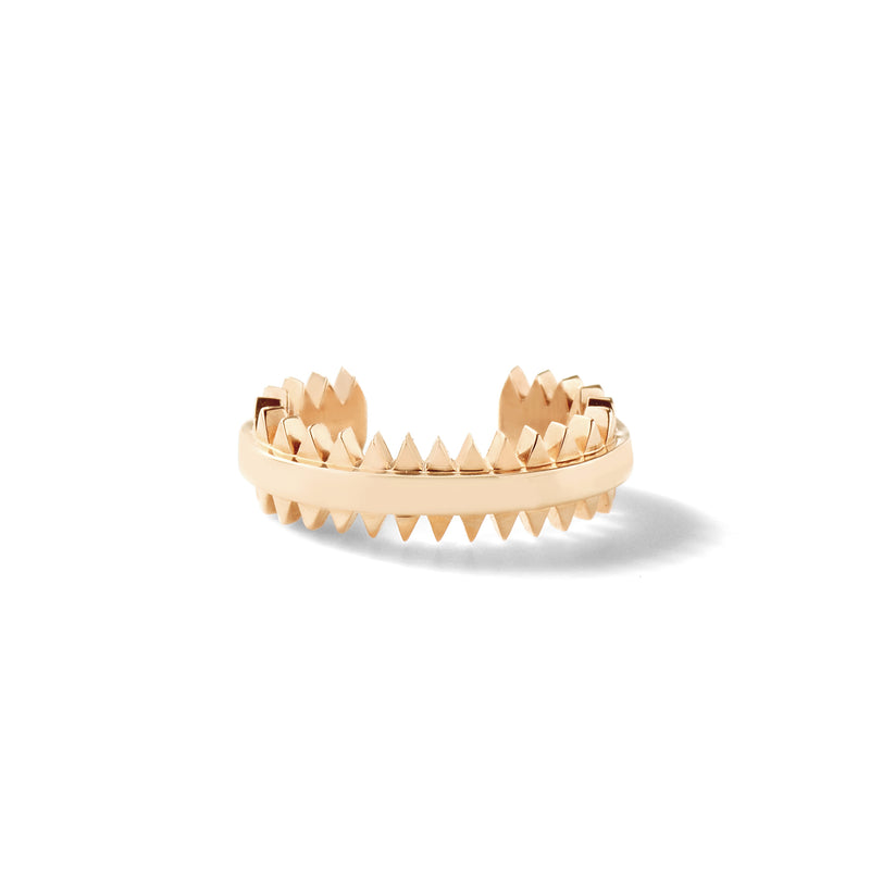 Zipper Earcuff in 18K Rose Gold