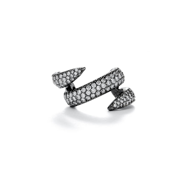 Pavé Snake Earcuff