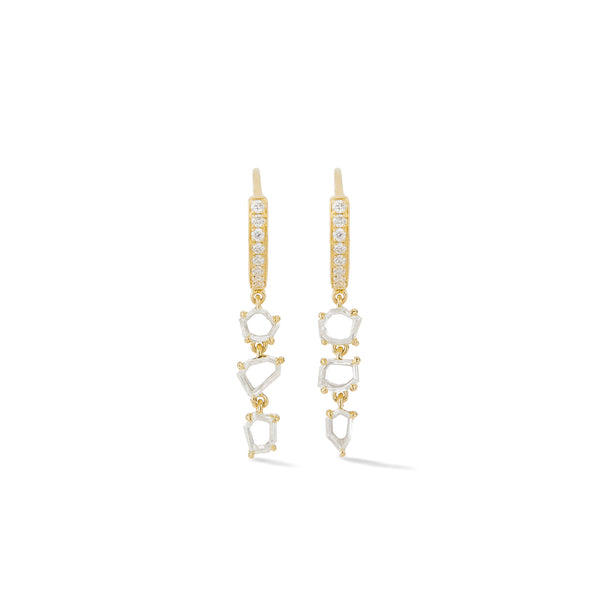 Pave Prism III Hoops