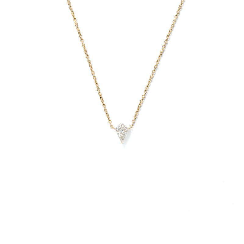 Offset Ezzat Pendant - 0.41ct Ezzat Diamond