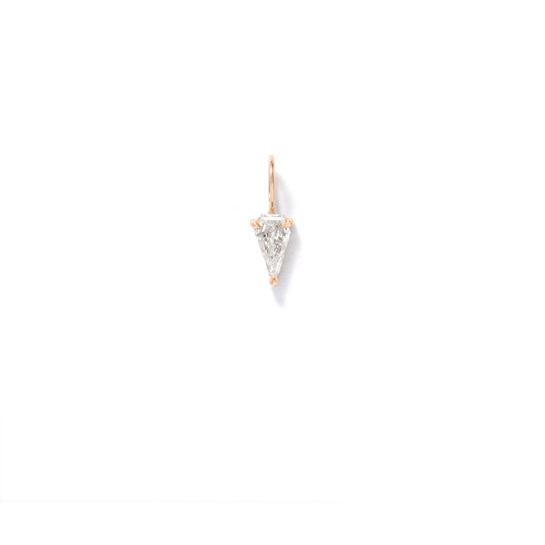Mini Shield Charm - 0.21ct