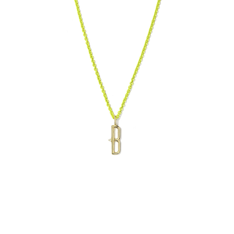 Chroma Highlighter Necklace with Yellow Gold Clasp