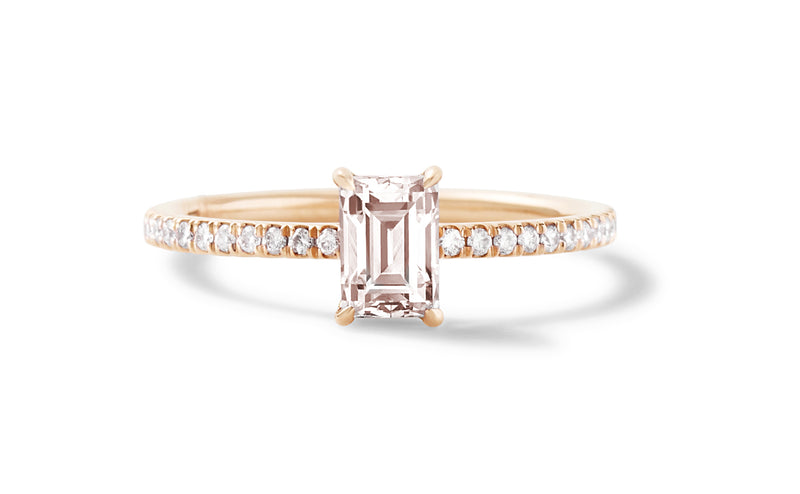 The Pink Muse in 18K Rose Gold with Fancy Diamonds